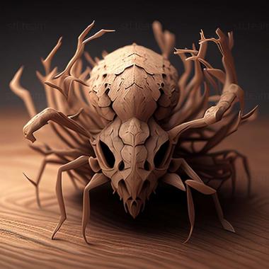 3D model Pheidole morrisii (STL)